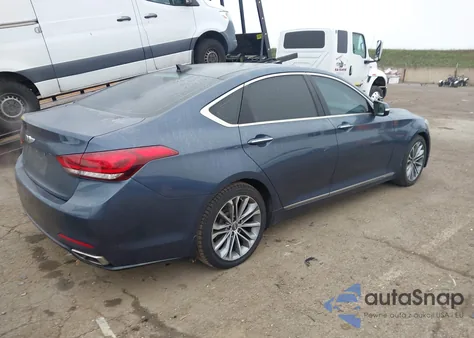2015 Hyundai Genesis 3.8 from USA, damaged, VIN KMHGN4JE0FU061492